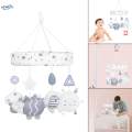 Crib Mobile Newborn Rattles Mobile Hanging for Kids , Owl, 32x22x4cm. 