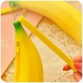 【2023NEW】Simulation banana shape silicone pencil case pencil bags quare pen bag student stationery school supplies storage Cartuchera. 