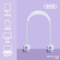 New halterneck outdoor cartoon cute little fan usb charging mini portable big wind small fan manufacturers. 