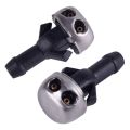 2PCS Windshield Washer Nozzle Water Spray Jet Fit for Mercedes R107 W114 W115 230 240D 380 450 560 SL SLC 1078600147. 