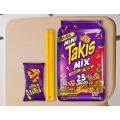 Mini Takis Mini Fuego Tortilla Chips Hot Chili Pepper & Lime imported Pack of 1 (35 g) (𝐢𝐦𝐩𝐨𝐫𝐭𝐞𝐝 & 𝐨𝐫𝐢𝐠𝐧𝐚𝐥). 