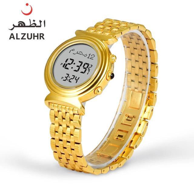 Watch Muslim with Prayer Alarm Azan Time Qibla Compass and arabic dial ...