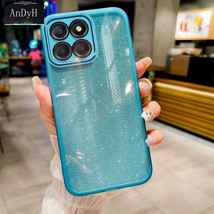 Per Huawei Honor X8A X7 Anello Custodia Posteriore Silicone Marmo - Foto 10