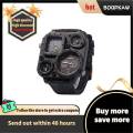 SHIWEIBAO Men Dual Time Zone Quartz Wrist Watch with Compass. 