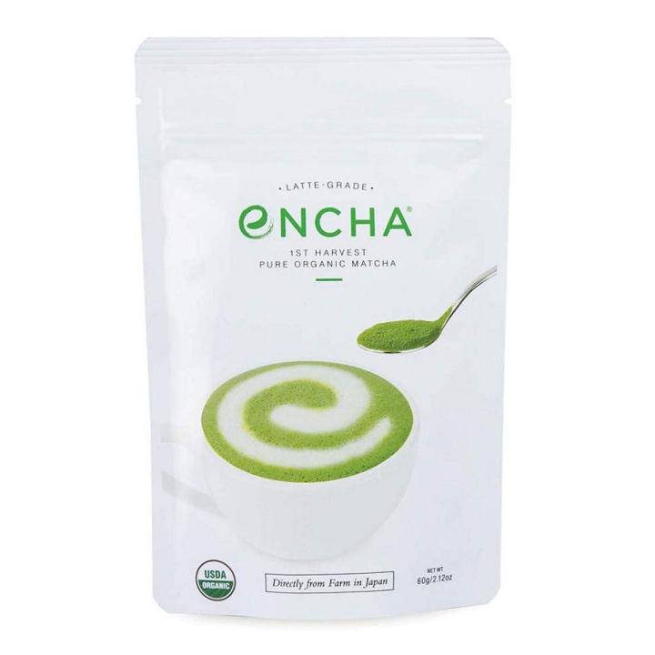 Encha Organic Matcha (Latte-grade, 1st Harvest, 60 g