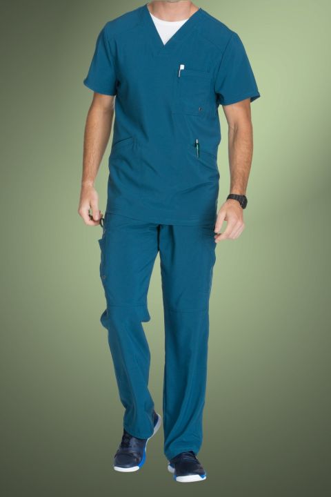 Doctors%20Scrubs%20Men%20Doctor%20Scrub%20Caribbean%20blue%20-%20Image%202