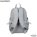 BAGSTREET Laptop Bag for Men and Women Water Resistant Polyester Business Travel Backpack 15.6 Inch. 