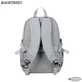 BAGSTREET Laptop Bag for Men and Women Water Resistant Polyester Business Travel Backpack 15.6 Inch. 