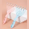 Head Massager Scalp Massager 9 Fingers Hand-held Massage Tingle for Deep Relaxation, Stress Relief and Hair Stimulation. 