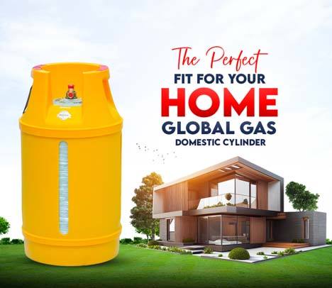 Composite Gas Lpg Cylinder with Regulator and 10 Kg Gas Capacity/ Global Cylinder / Multi Colour/ New Technology/Fibar body/Waa Technology