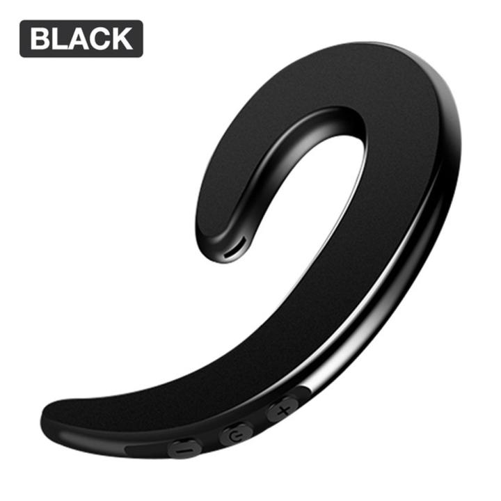 Y12 1Pc Wireless Blue tooth Headphone Bone Conduction Headset Earhook with Mic Car Driver Gaming Earphone for Xiaomi for Samsung