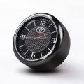 Car Dashboard Watch Clock With Logo Toyota. 