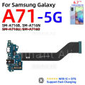 AiinAnt Dock USB Charger Mic Board Connector Charging Port Flex Cable For Samsung Galaxy A60 A70 A70s A71 UW A72 A73 A90 4G 5G. 