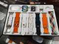 i30 Pro Max Suit Hi watch 9 Ultra 11 in 1 Set Smart watch with Free Airbuds, 5v Adapter and Aluminum Case-i20 Ultra suit max  | 49mm Big HD Display | Bluetooth calling and touch watch. 