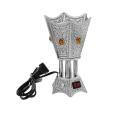 Bakhoor Burner Incense Bakhur Metal Electric Mabkhara Bukhoor Burners, Incense Bakhur silver. 