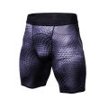 Men 3D Three-Dimensional Printing   Training Fitness Running Workout Pants Stretch Tight Quick-Drying Shorts One Piece Dropshipping. 