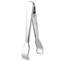 2 Pcs Stainless Steel Ice Tongs with Sawteeth for Ice Bucket Ice Sugar Cubes Coffee Bar Food Serving. 