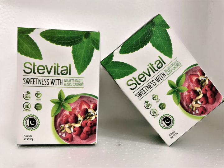 Stevital Sweetener with Zero Calorie (40 Sachet) 20gm