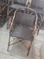 Cane Chairs/ Cane Furniture Chair & Rattan Wicker With Caution Seat. 