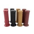Cafe Racer Handle Grips Silicone Motorcycle Handle Grips Vintage Style Rubber Grips 1 Set. 