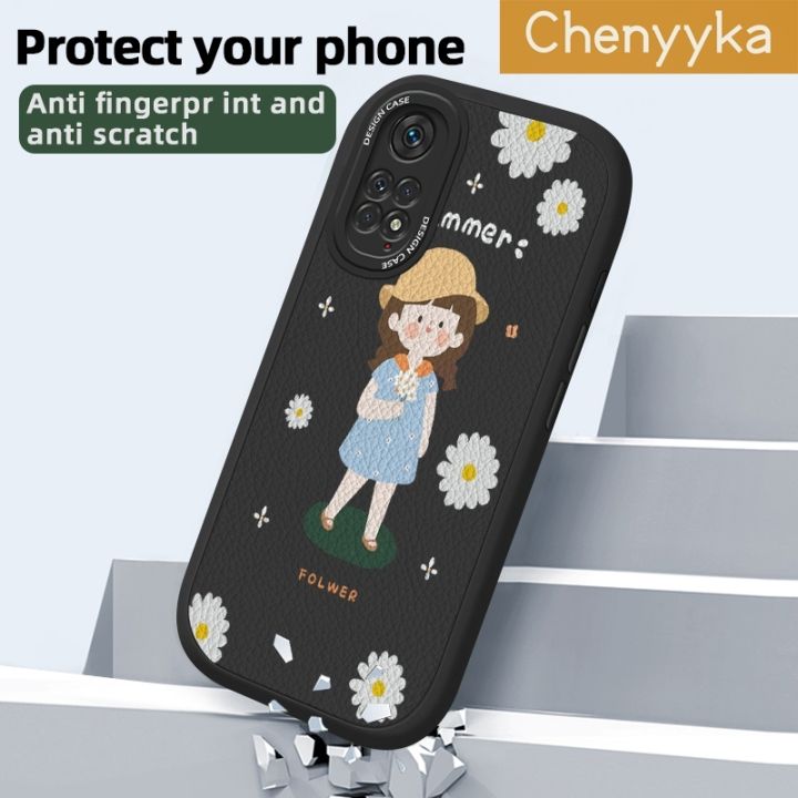 chenyyka%20For%20Redmi%20Note%2011%204G%20Note%2011s%20Case%20Fashion%20Clear%20Flower%20Thin%20Leather%20Soft%20Silicone%20Full%20Lens%20Cover%20Camera%20Protect%20Cases%20Shockproof%20Back%20Cover%20Casing%20Softcase%20-%20Image%203