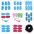 6pcs/set Multi Styles Children's Amblyopia Training EyeshadeCover Vision Correction Glasses Accessories Shading Eye Stickers. 