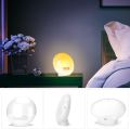 Wake Up Light Sunrise Alarm Clock  Radio for Kids, Heavy Sleepers, Bedroom, with Sunrise/Sunset Simulation, Fall Asleep, Dual Alarms, FM Radio, Snooze, Nightlight, 7 Colorful Lights, 7 Natural Sounds (White). 