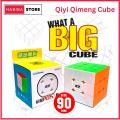 Big Cube Qiyi Qimeng Plus 3x3 Stickerless Qiyi Warrior S 90mm x 90mm Best Quality Fast Speed Magic Rubik Speed Cube Educational Puzzle Toys. 