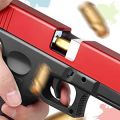 SHELL EJECTION SOFT BULLET PISTOL. 