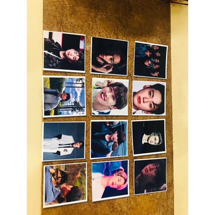 3x3 Inches Approx Card Size | 24 Mini Photo Cards of Your Choice Best Quality Photo cards | Customize Personal Photos | Fit in Mobile Cases