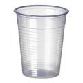 Disposable Drinking Glasses Cups Transparent Plastic Large-Pack ( Size 6oz & 4oz ) of 100. 