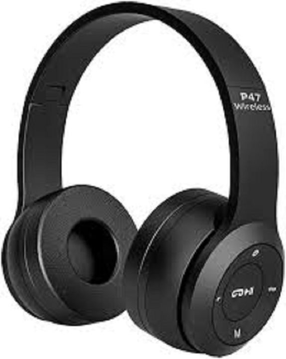 Wireless%20Headphones,%20P47%20Bluetooth%20Foldable%20Headset%20with%20Microphone%20Support%20FM%20Radio%20TF%20for%20PC%20TV%20Smart%20Phones%20&%20Tablets%20Etc%20-%20Image%208