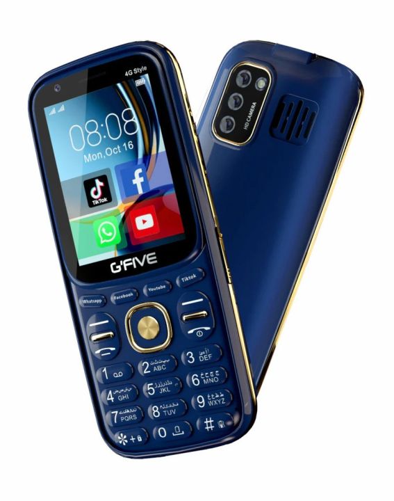 GFIVE 4G Style - 2.8" Inch Display - 4000 mAH Battery - Dual Sim - Any Colour