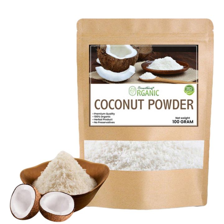 Coconut Powder for skin \  Flour \ Floor  Dry Nariyal / Khopra / Narial Cream/ Milk Powder for Baking 100 Grams