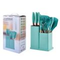 20  Sets Of Silicone Kitchenware Spoon And Quality Knife. 