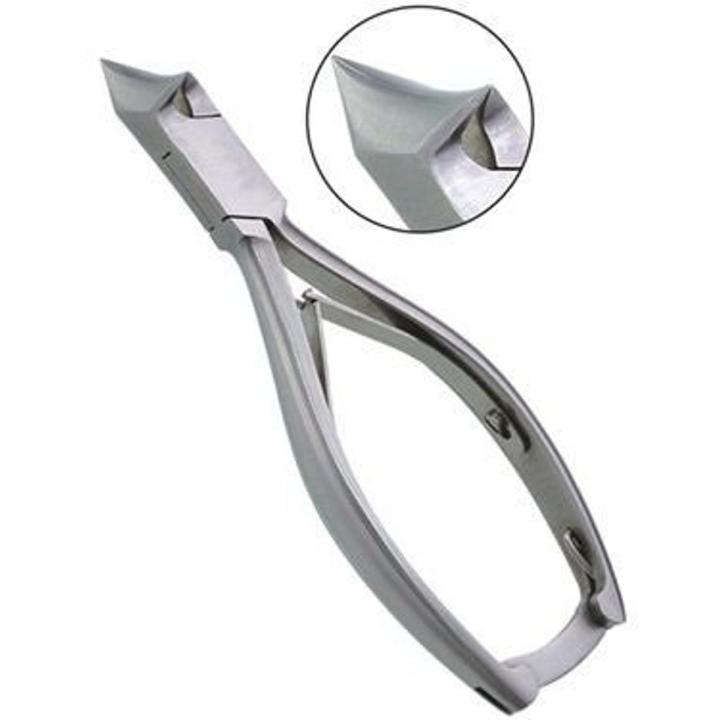 Professional Moon Shape Toe Nail Clipper Ingrown Thick Nail Cutter Nipper Trimmer, Stainless Steel Heavy Duty Ingrown Toe Nail Clipper Cutter Trimmer for Thick Nails Manicure/Pedicure - For Men and Women Personal and Salon Use