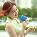 Eyelash Fan Hair Dryer Mini Small Fan Rechargeable Implant False Eyelash Dryer Beauty Neck Fan. 