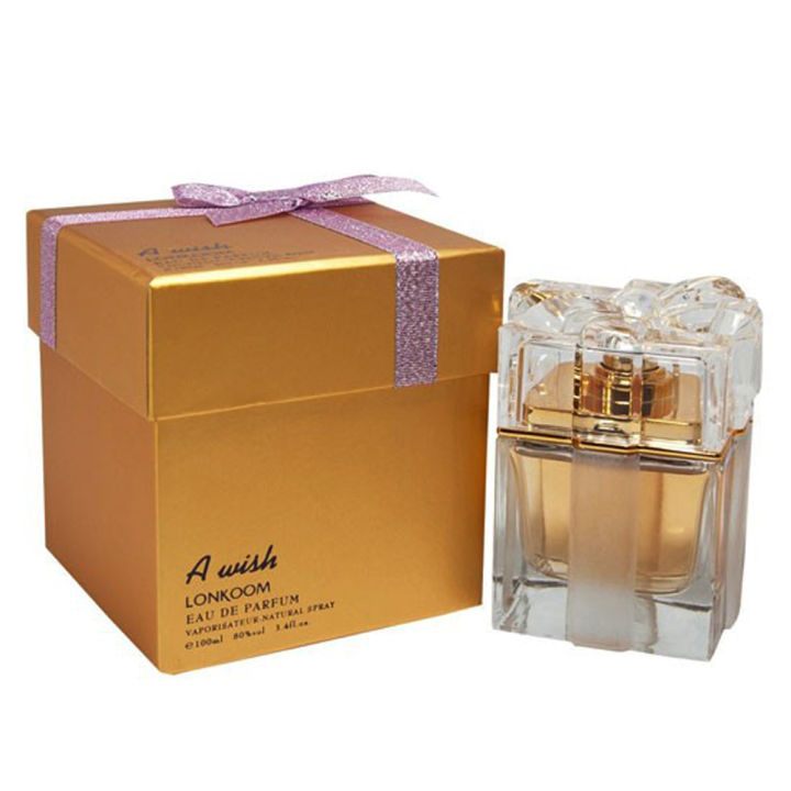 Lonkoom A Wish Golden Perfume For Women – 100 ml