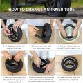8.5Inch Inner Tube Rear Wheel Bent Valve Stem 50/75-6.1 Rear Tire 8 1/2 X2 for Gotrax GXL V2 Hiboy Xiaomi M365 Pro 1S. 