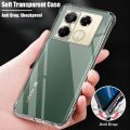 Infinix Note 40 Pro 5G Back Cover Bumper Transparent Soft Clear Silicon Jelly Back Case Imported. 