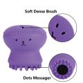 Facial Cleanser, Small Octopus Facial Cleansing Brush, Silicone Facial Sponge Cleanser, Face Skin Cleaning Tool. 