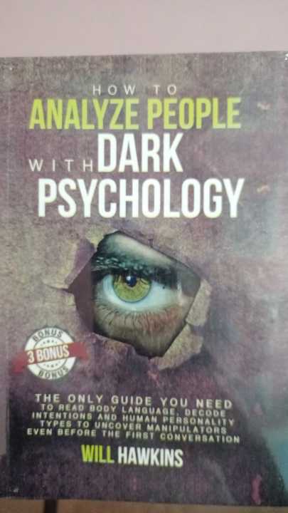 How To Analyze People With Dark Psychology Novel | Daraz.pk