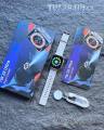 TW 28 Ultra Smart Watch 2.1 inch  large  Display  BT Calling  Waterproof Flash light Smart Watch. 