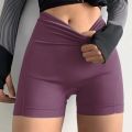 【Happytree】 Push Up Yoga Shorts High Waist Seamless Leggings Gym Tights Workout Shorts Fitness Running Yoga Pants Fitness Sports Leggings. 