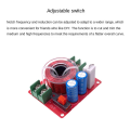 2X Adjustable LCR Notch Filter Full-Frequency Horn Dedicated Fever-Grade Audio Filter Horn Blocker. 