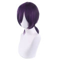Chainsaw Man Reze Cosplay Wig Purple Ponytail Synthetic Hair Wigs Cosplay Props BAWEI. 