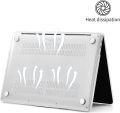 EooCoo Case Plastic Hard Shell Cover compatible for Macbook Pro 13 inch M2 M1 A2338 A2251 A2289 A2159 A1989 A1706 with Touch Bar, 2022-2017 Released, Smooth Shiny Surface, Crystal Clear. 