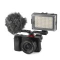 OUMERY Camera Cold Shoe Mount Adapter Extension Bar Vlog Camera Bracket for DSLR Camera Monitor LED Light Microphone. 