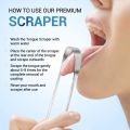 LAPUTA INSTRUMENT Tongue Cleaner Bad Breath Treatment Stainless Steel Metal Tongue Cleaner Scraper Oral.Dental Pick Tools Plaque Tartar Remover Stainless Steel Dental Teeth Whitening Cleaning Oral Care Kit Professional Hygiene Tool Set with Tooth Scraper. 