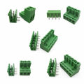 2 - 3 - 4 - 6 Pin 5.08mm Pitch Plug-in Screw Green Terminal Block Connector. 